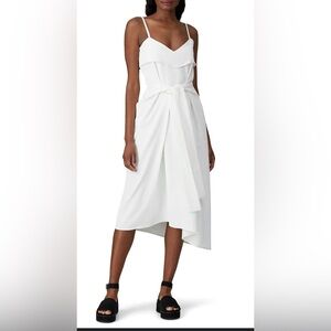 Colovos Tank Tie Front Dress